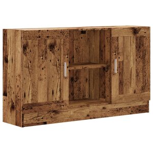 vidaXL Buffet vieux bois 120x30 5x70 cm bois d'ingénierie