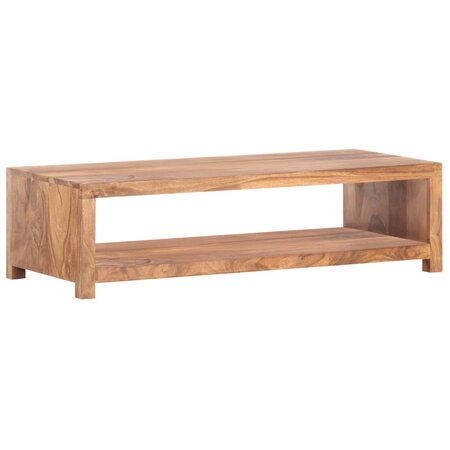 vidaXL Table basse 110x45x30 cm Bois solide