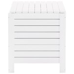 vidaXL Boîte de rangement avec couvercle RANA blanc bois massif de pin