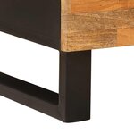 vidaXL Meuble TV Marron 105 x 33 x 46 cm Bois de mangue massif