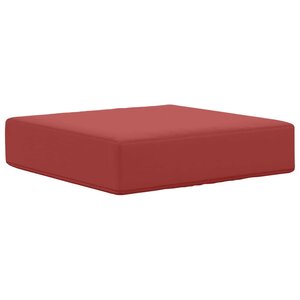 vidaXL Coussin de Siège d'Extérieur Bordeaux 40 x 40 x 8 cm