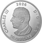 Monnaie KLUANE NATIONAL PARK AND RESERVE Canada National Parks Argent 20$ Canada 2026