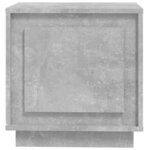vidaXL Tables de chevet 2 Pièces gris béton 44x35x45 cm bois d'ingénierie