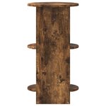 vidaXL Meuble d'appoint Chêne Fumé 40 x 40 x 75 cm Bois d’ingénierie