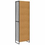 vidaXL Armoires Hautes 2 Pièces Gris Sonoma 60 x 36 x 300 cm