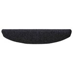 vidaXL Tapis d'escalier auto-adhésifs 15 pièces 80 x 24 5 x 3 5 cm