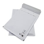 Lot de 10 Pochettes ( enveloppes ) à bulles D/4 : 170 x 265 mm en kraft BLANC