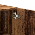 vidaXL Armoire murale vieux bois 60x31x60 cm bois d'ingénierie