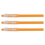 Stylo roller FRIXION ball Sticks 07 Pointe Moyenne Orange x 3 PILOT