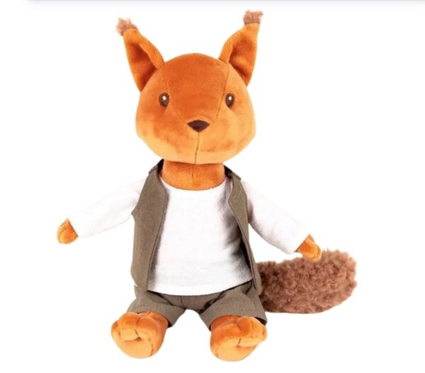 Peluche papa Ecureuil 25cm