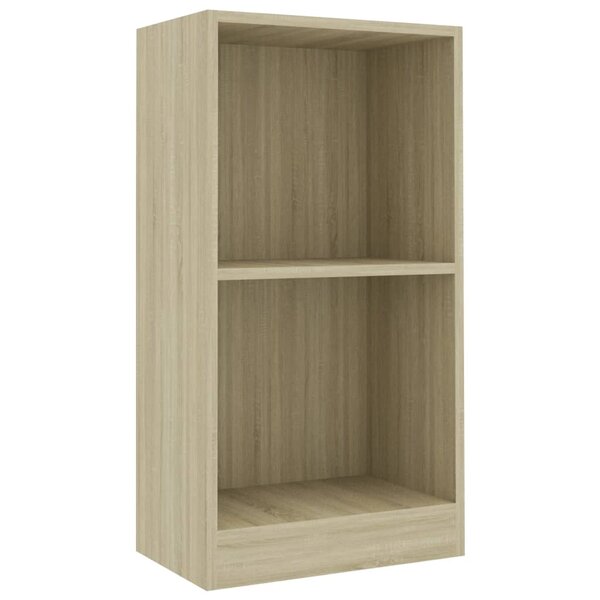 vidaXL Bibliothèque Chêne sonoma 40x24x75 cm Bois d'ingénierie