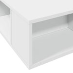 vidaXL Cadre de lit sans matelas blanc 160x200 cm