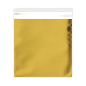 Lot de 50 sachet alu mat doré 165x165 mm