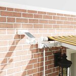 vidaXL Auvent Rétractable Multicolore 600 × 350 cm Tissu et Métal