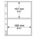Feuilles Numis 2C pour billets  cartes postales.