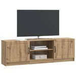vidaXL Meuble TV 150 x 31 x 47 cm Chêne artisanal Bois d'ingénierie