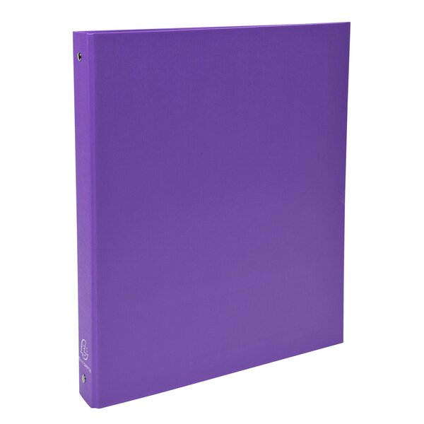 Classeur rembordé polypropylène 4 anneaux 30mm - A4 - Violet x 20 EXACOMPTA