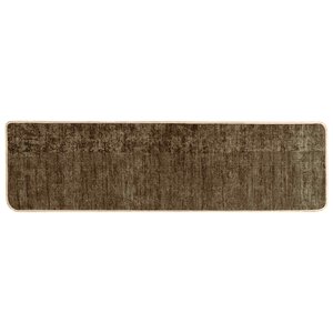 vidaXL Coureur de Tapis MARSA Vert forêt 100 x 400 cm Polyester et PVC