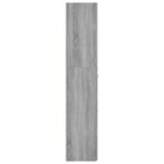 vidaXL Armoire à chaussures Sonoma gris 80x35 5x180 cm Bois ingénierie