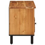 vidaXL Meuble TV 100x33x46 cm bois d'acacia solide