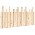 vidaXL Tête de lit murale 159 5x3x80 cm Bois massif de pin