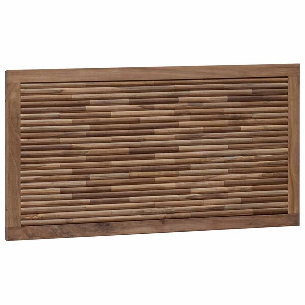 vidaXL Tête de lit Naturel Bois de teck massif