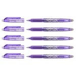 Stylo roller FRIXION BALL 05 violet x 5 PILOT