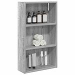 vidaXL Armoire murale de salle de bain Gris Sonoma 40 x 14 x 70 cm