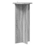 vidaXL Support de Plante 2 pièces Sonoma gris 40 x 40 x 80 cm