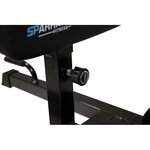 Squat machine fortius appareil de musculation multifonction 84 x 48 x 73 cm - 2 dossiers interchangeables et réglables