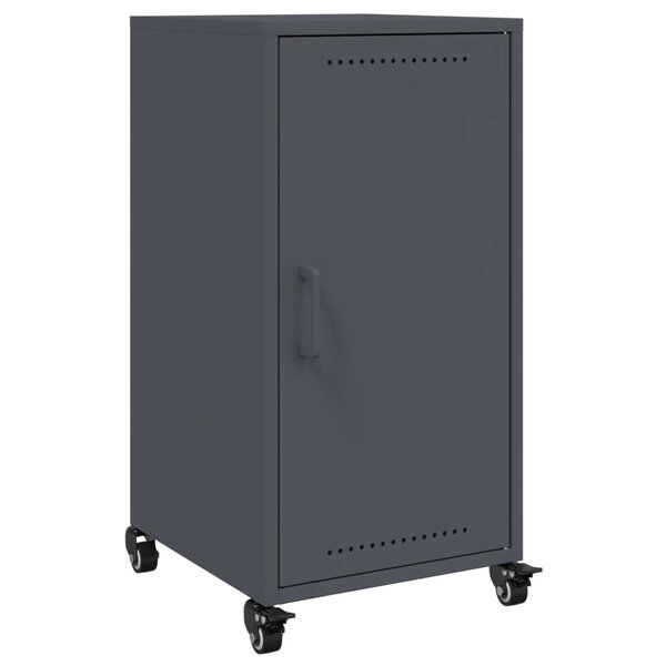 vidaXL Buffet anthracite 36x39x72 cm acier laminé à froid