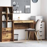 vidaXL Bureau Bois ancien 90 x 40 x 76 cm Bois d'ingénierie