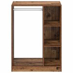 vidaXL Armoire Bois ancien 77 x 48 x 102 cm Bois d'ingénierie