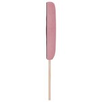 vidaXL Tête de Lit LED Rose Ensemble de 2 Rose Tissu  Bois 160 cm