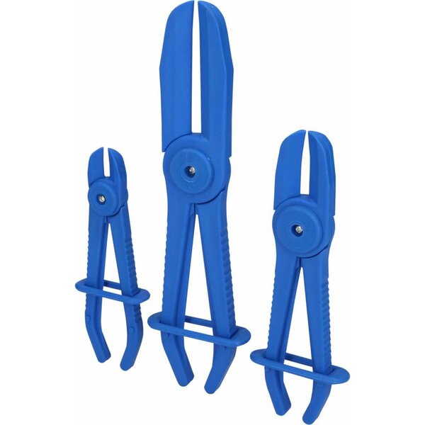 Brilliant tools jeu de colliers de serrage flexibles droits 3 pièces