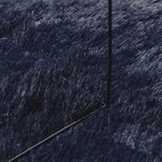 vidaXL Tapis shaggy à poils longs NAVARRA bleu marine 300x200 cm