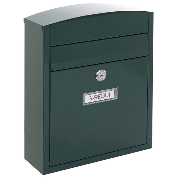 Boîte aux Lettres en Acier  Compact E5733  Anti-pluie  Vert