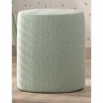 Moon Pouf Boucle - en Vert