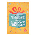 Carte musicale anniversaire plein de surprises - draeger paris