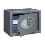Coffre-fort VELA électronique 18 L Dim interne H240xL340xP210 mm Gris Graphite PHOENIX
