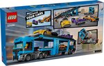 LEGO City - Camion de Transport de Voitures de Sport - 60408 : Aventures de Construction et Jeu Imaginatif