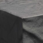 vidaXL Housse pour meubles Uni Noir 300 x 250 x 100 cm 210D