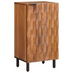 vidaXL Buffet avec stockage Finition Acacia Brun 40 x 33 x 75 cm