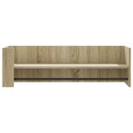 vidaXL Étagère murale chêne sonoma 100x35x30 5 cm bois d'ingénierie
