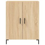 vidaXL Buffet chêne sonoma 69 5x34x90 cm bois d'ingénierie