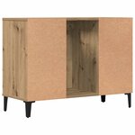 vidaXL Armoire d'évier chêne artisanal 80x33x60 cm bois d'ingénierie