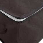 vidaXL Boîte de rangement avec fenêtre latérale transparente 2 Pièces