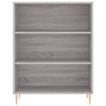 vidaXL Buffet sonoma gris 69 5x32 5x180 cm bois d'ingénierie