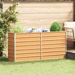 vidaXL Jardinière surélevée Marron Clair 160 x 40 x 45 cm