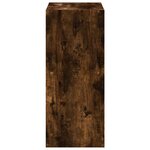 vidaXL Bibliothèque chêne fumé 68 5x32x75 cm bois d'ingénierie